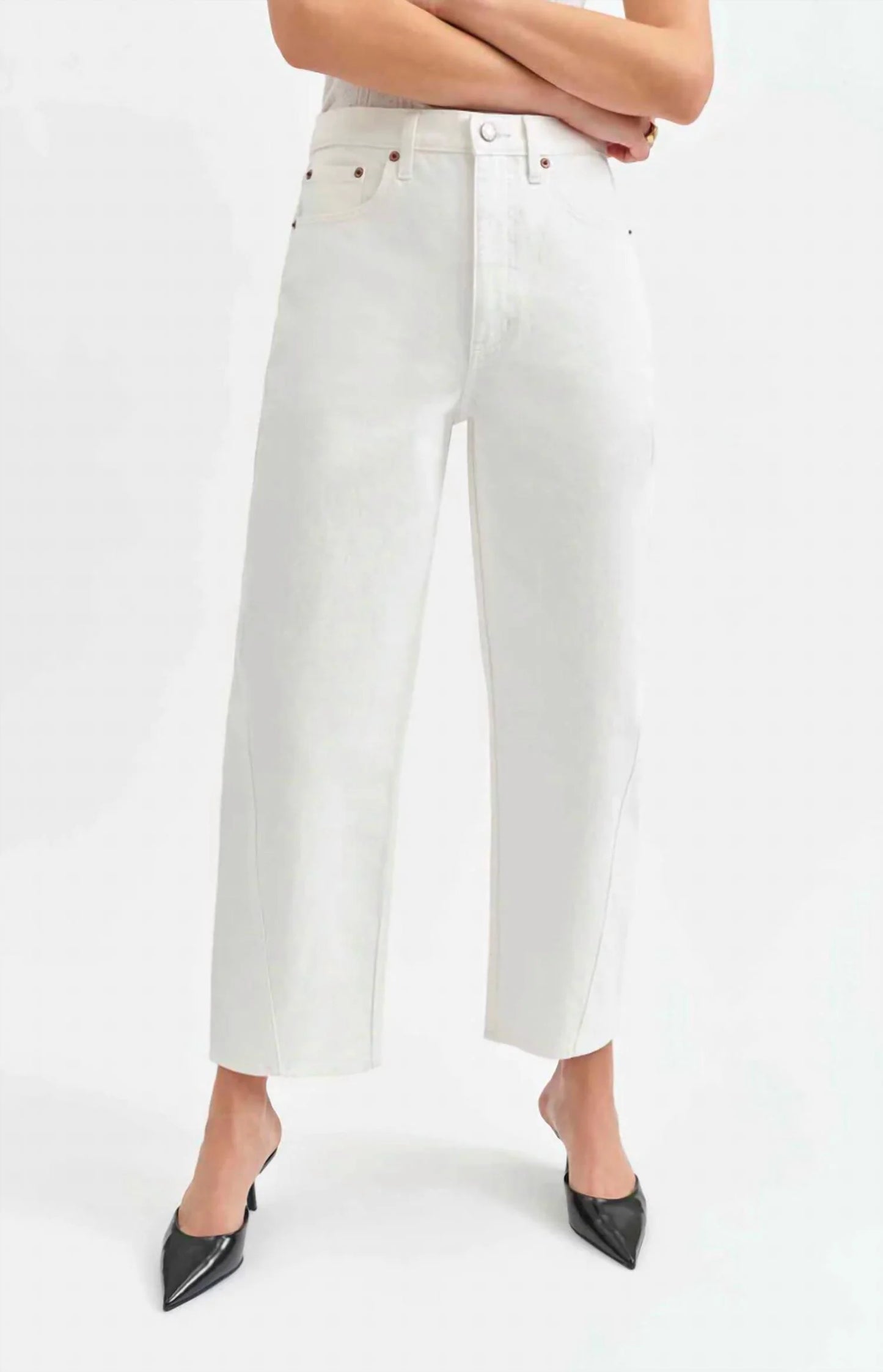 Westward High Rise Seamed Barrel