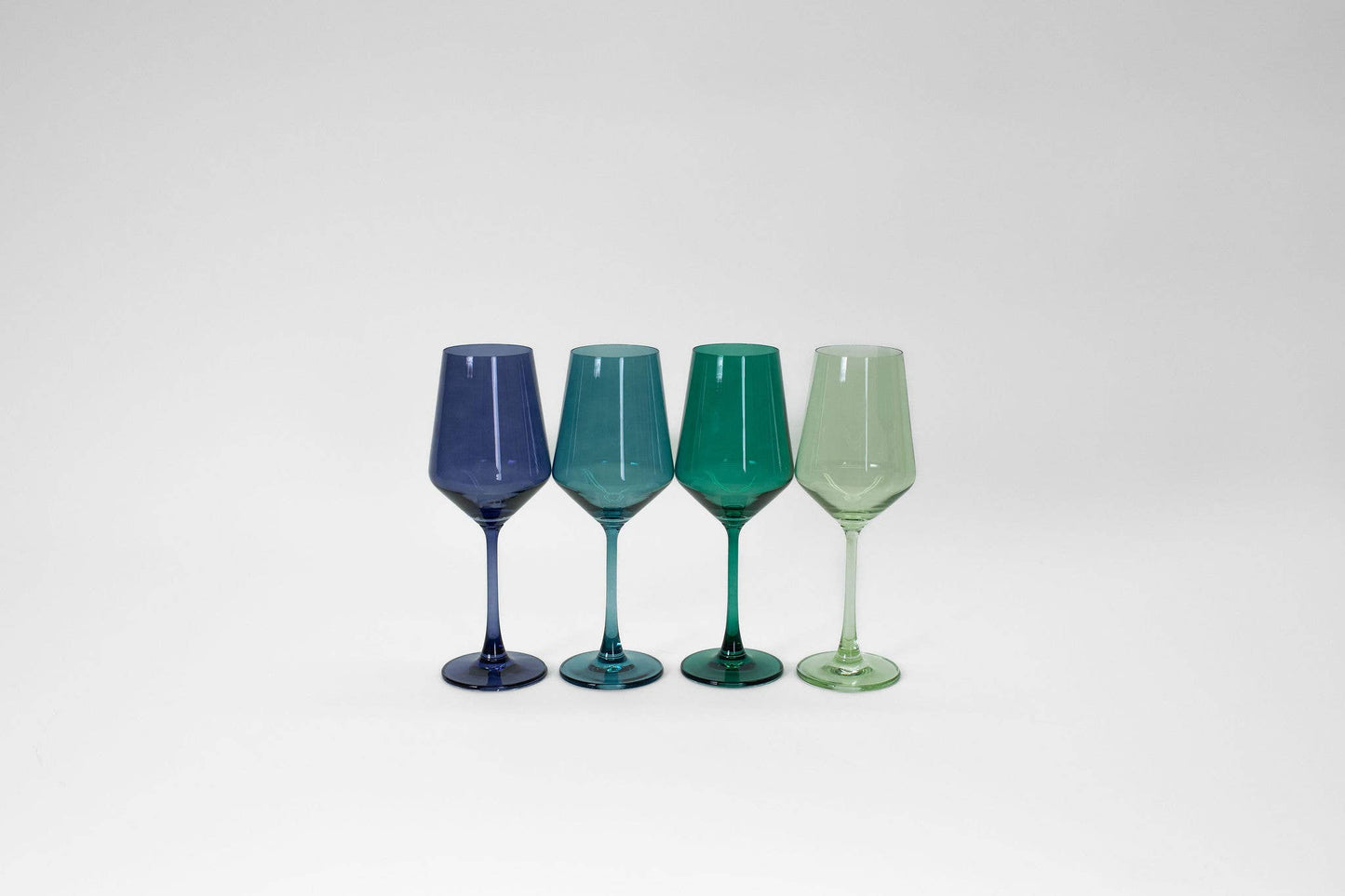 Emerald Green - Colored Wine Glass