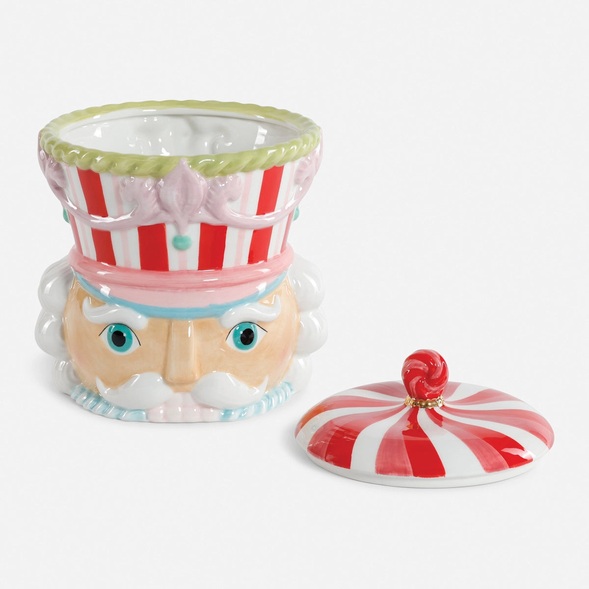 Nutcracker Ceramic Cookie Jar
