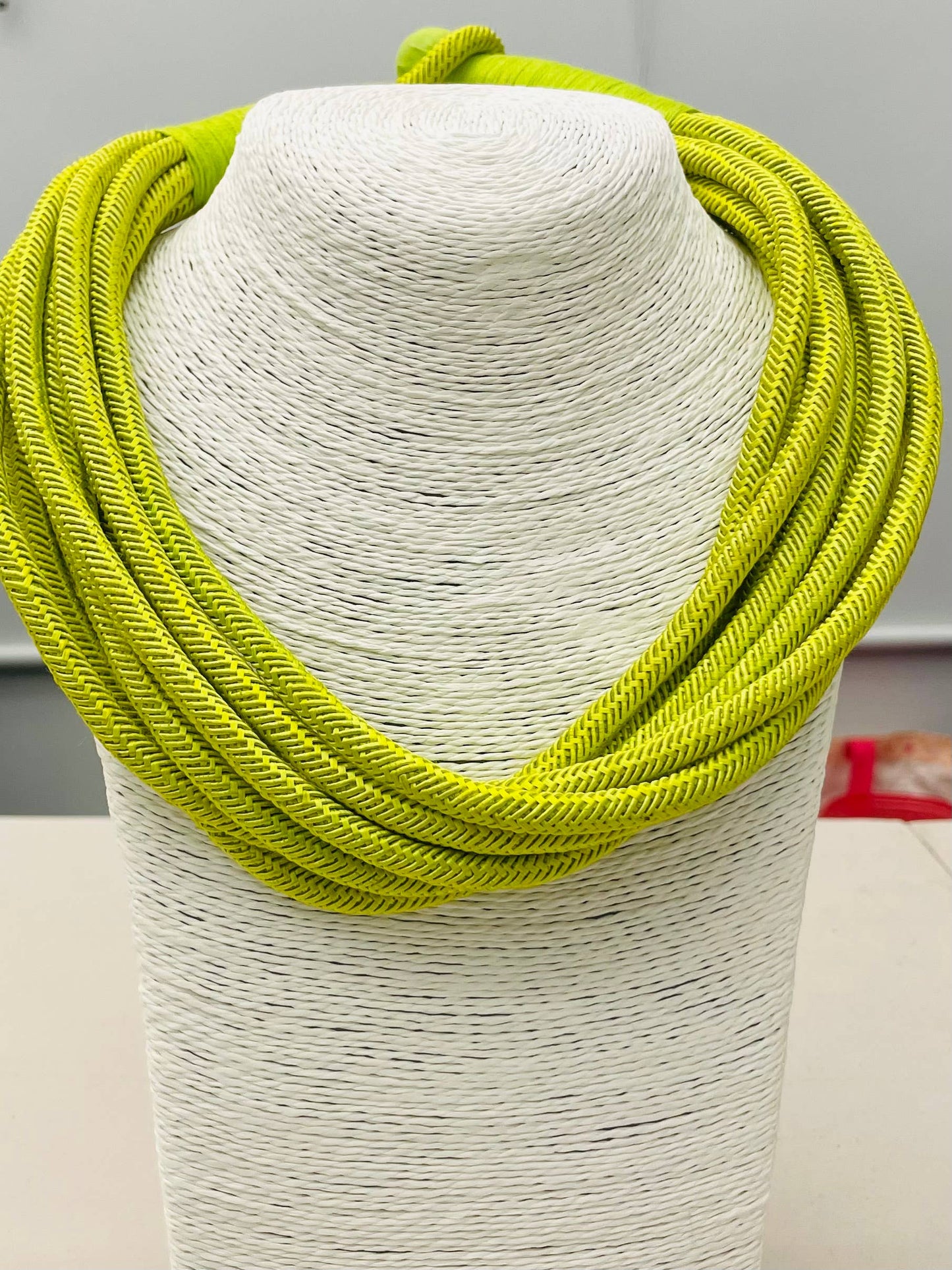 "Original" Slub 8-Strand Necklace (citrus) NK182
