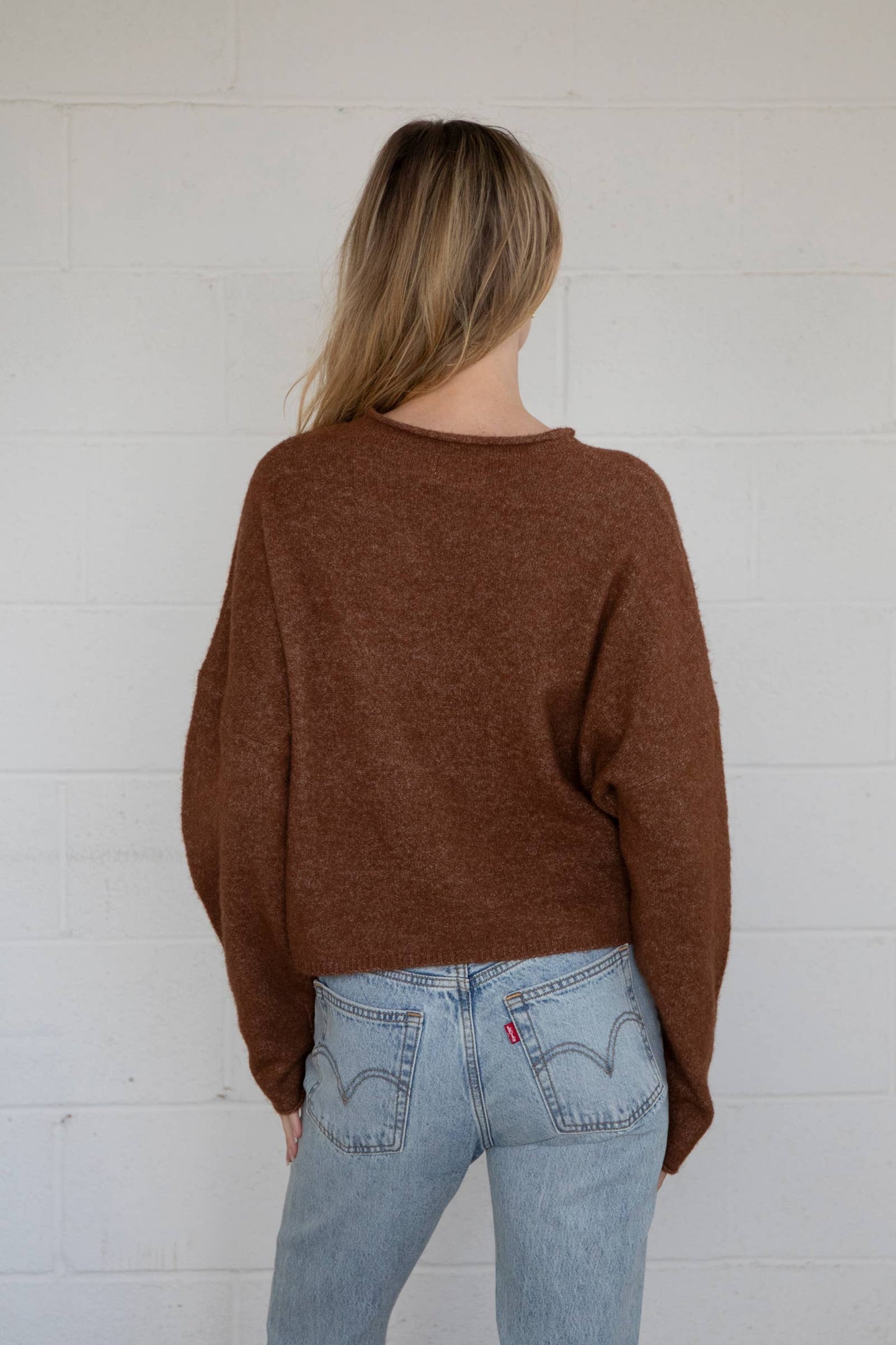 Brown Piper Cardigan