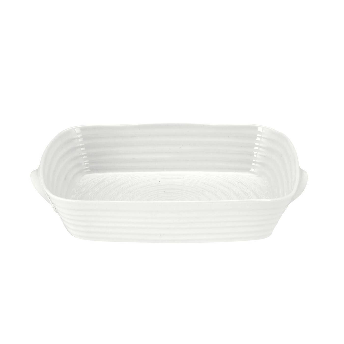 Sophie Conran White Small Handled Rectangular Roasting Dish