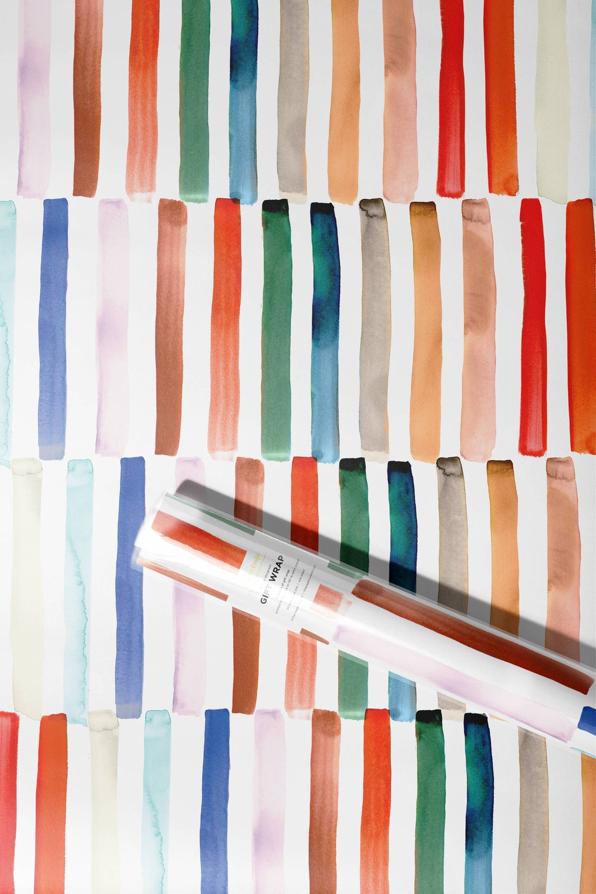 Staggered Stripe Wrap