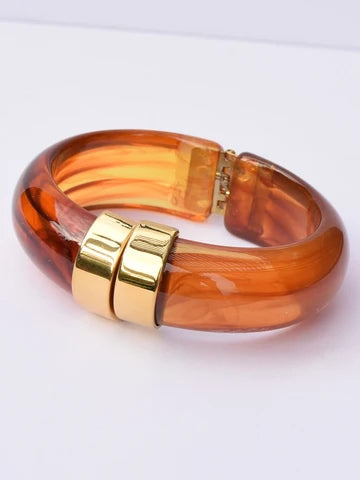 Mood Catcher Cuff Bracelet Brown