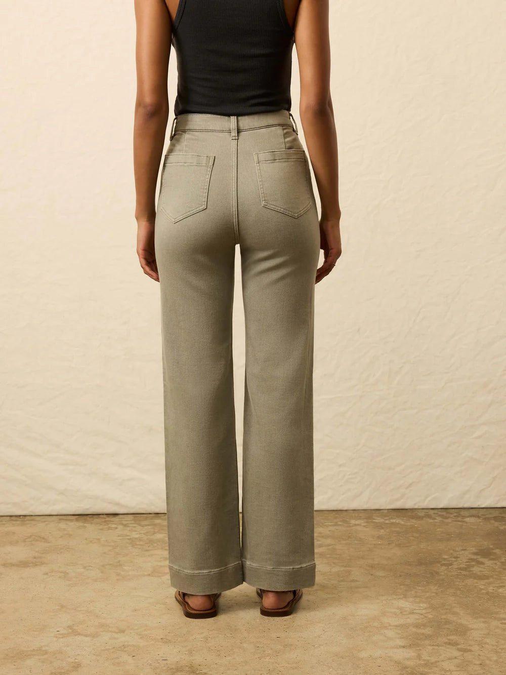 Stretch Terry Patch Pocket Pant