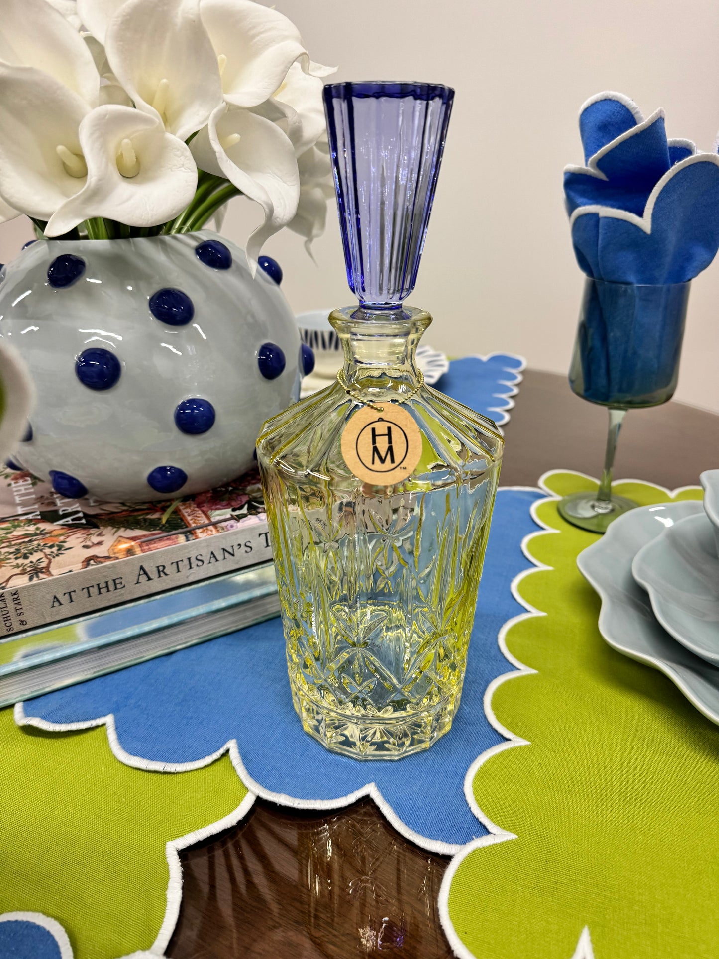 Quart Cut Glass Decanter