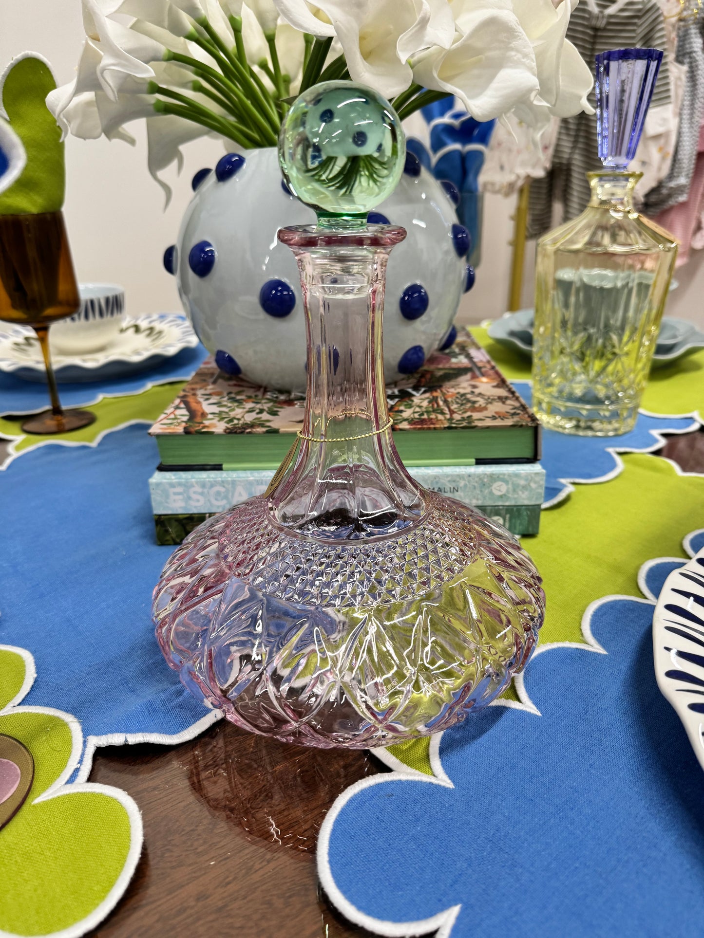 Quart Cut Glass Decanter