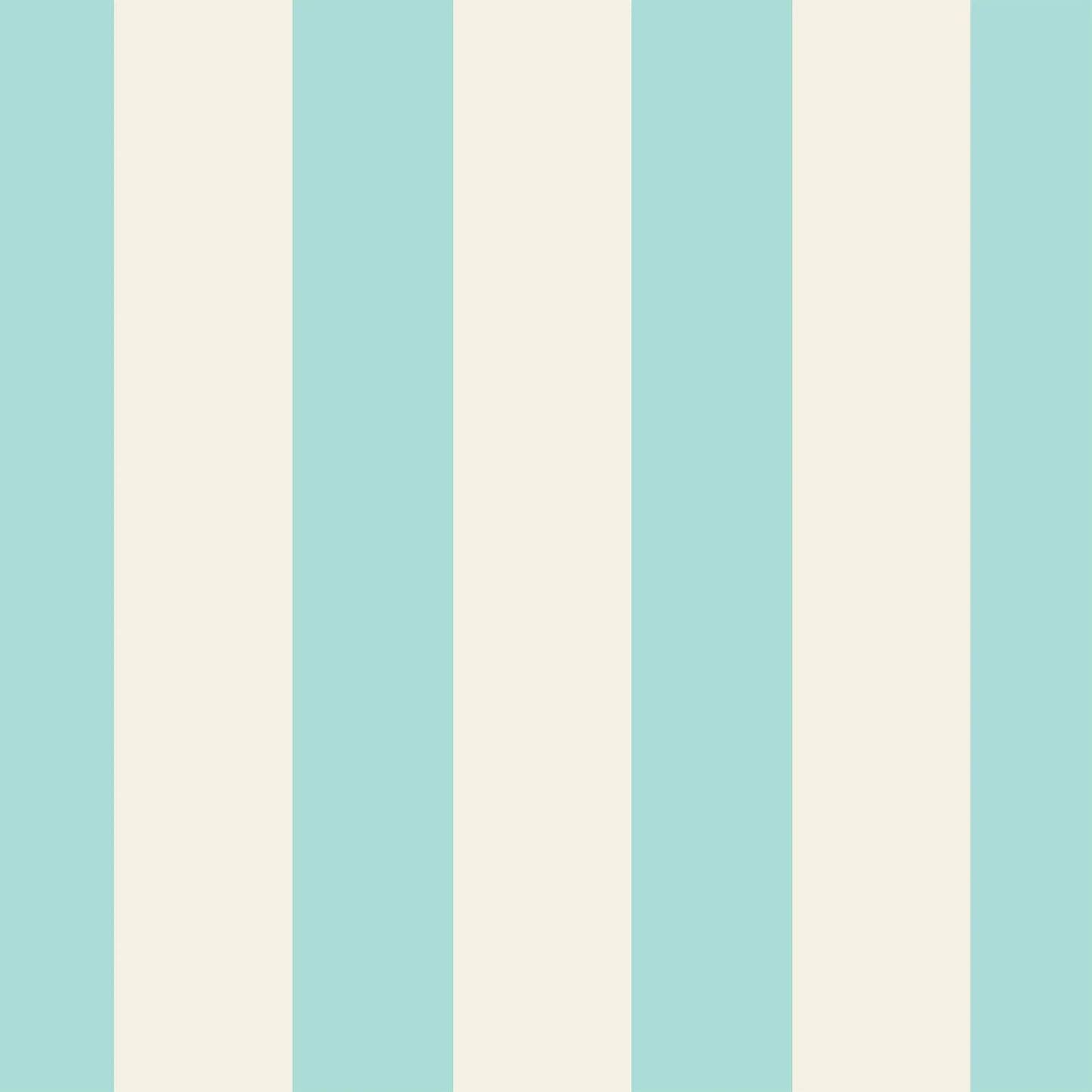 Seafoam Classic Stripe Cocktail Napkins