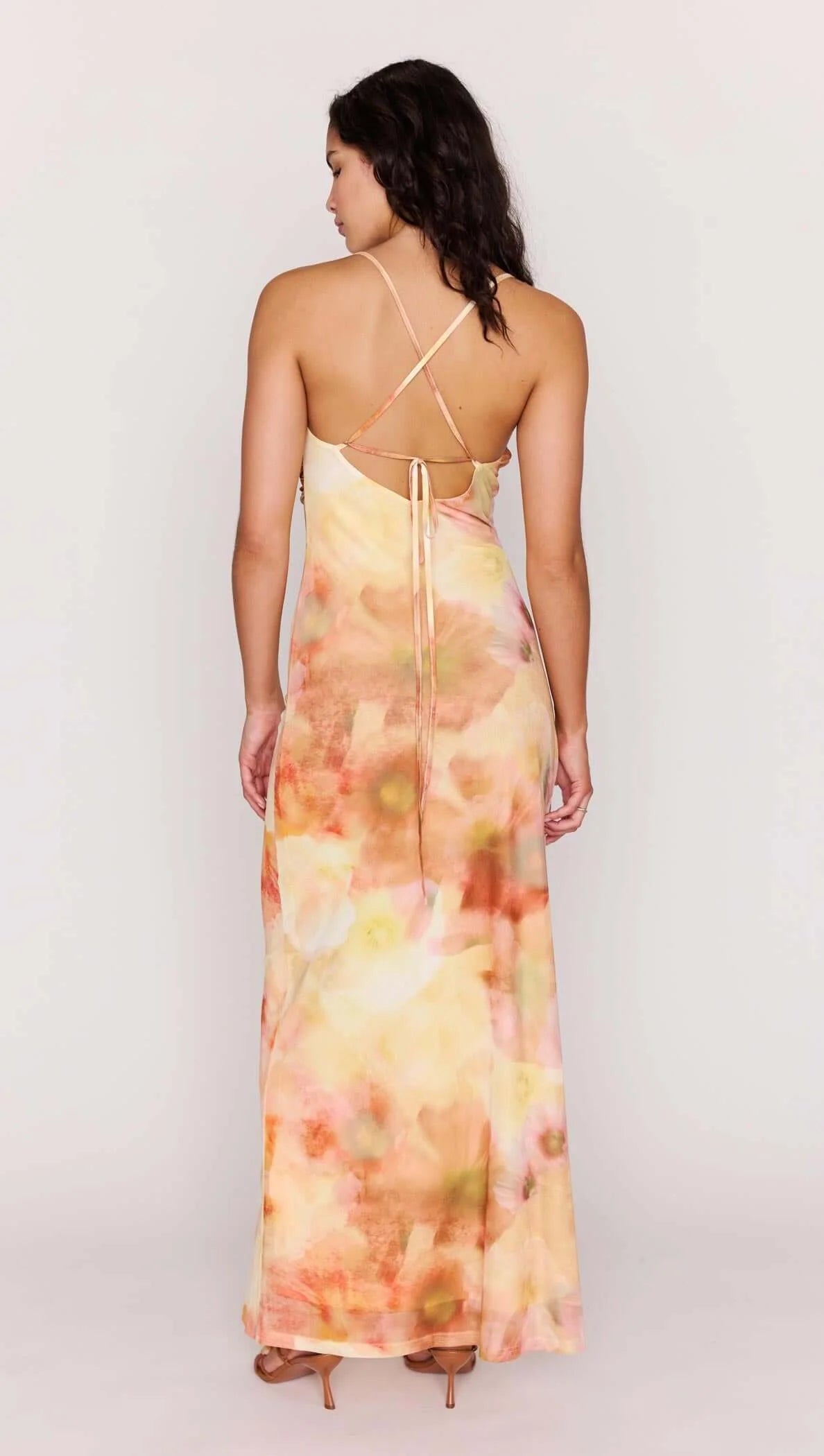 Aria Mesh Maxi Dress