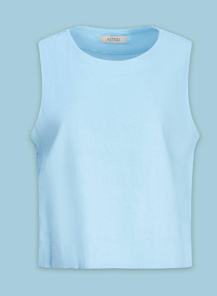 Beach Tank Light Blue