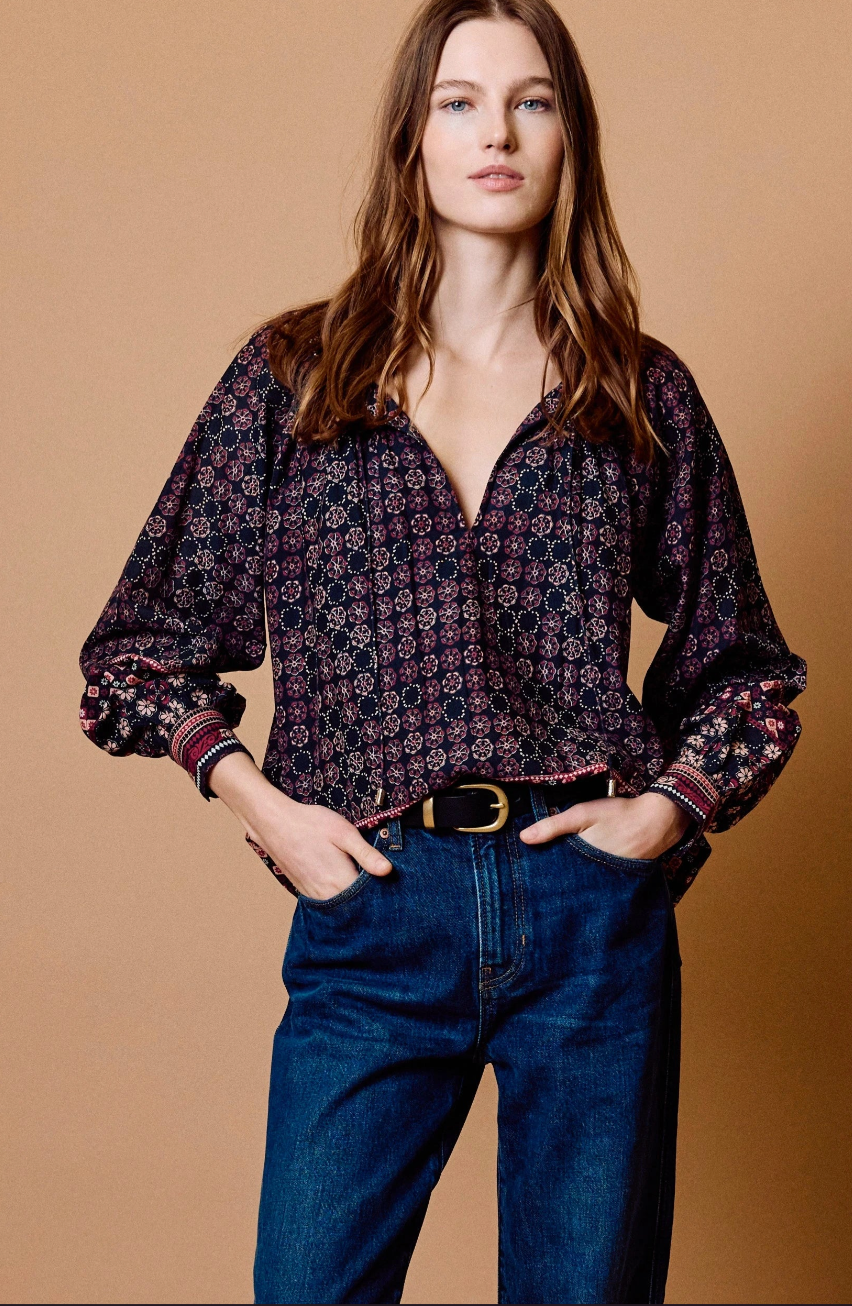Sonya Top | Zócalo Rose Tan