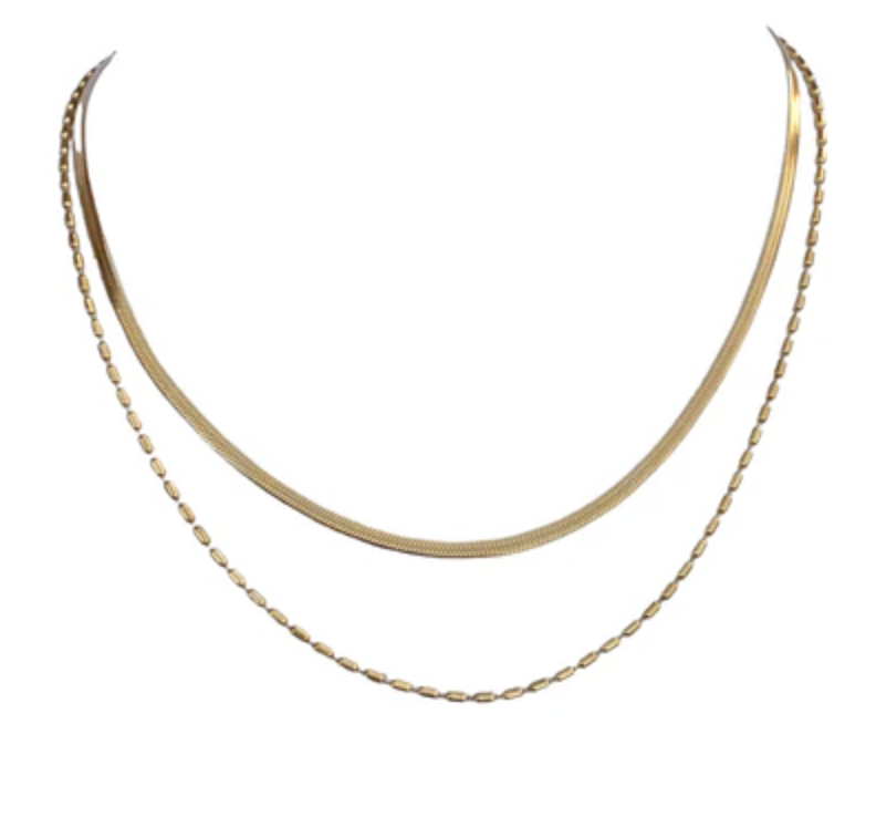 Easy Breezy 2 Layer Necklace