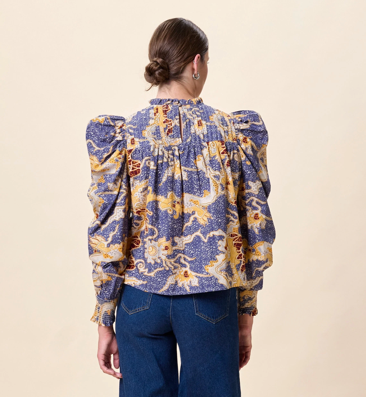 Irina Blouse | Blue Castello