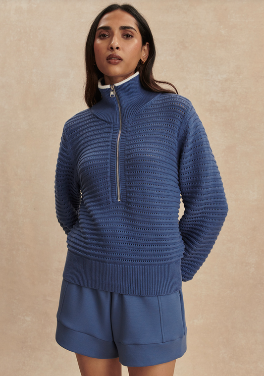 Morwenna Half-Zip Knit