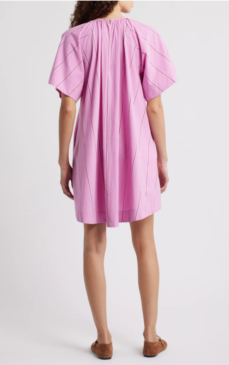 Dorris Cotton A-Line Dress