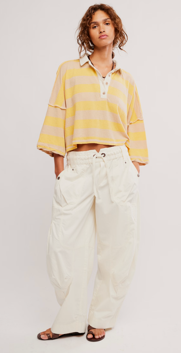Auggie Tee in Oat Latte
