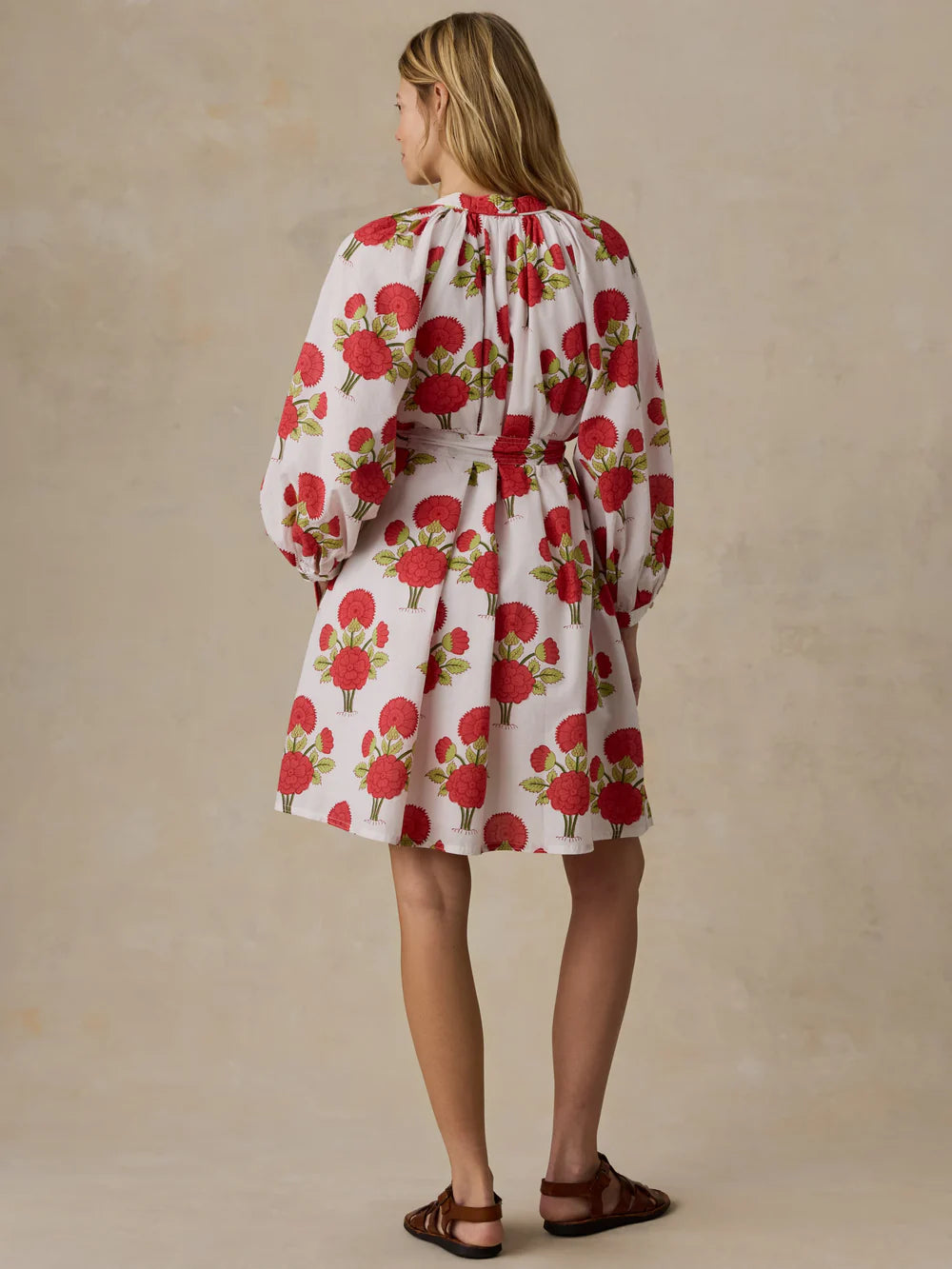 Voile Kaia Mini Dress - Bloom Poem