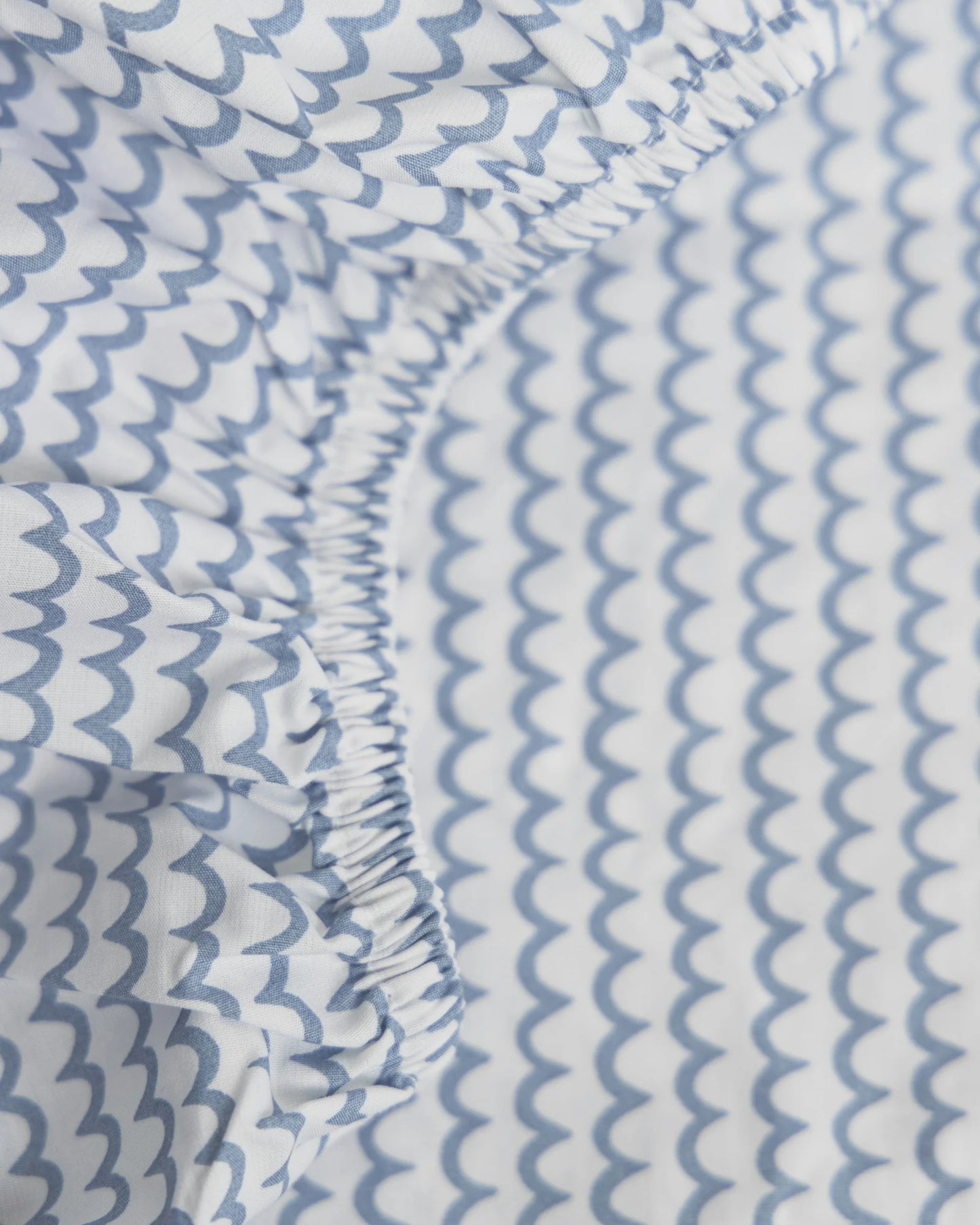 Luxe Premium Cotton Crib Sheet in La Mer