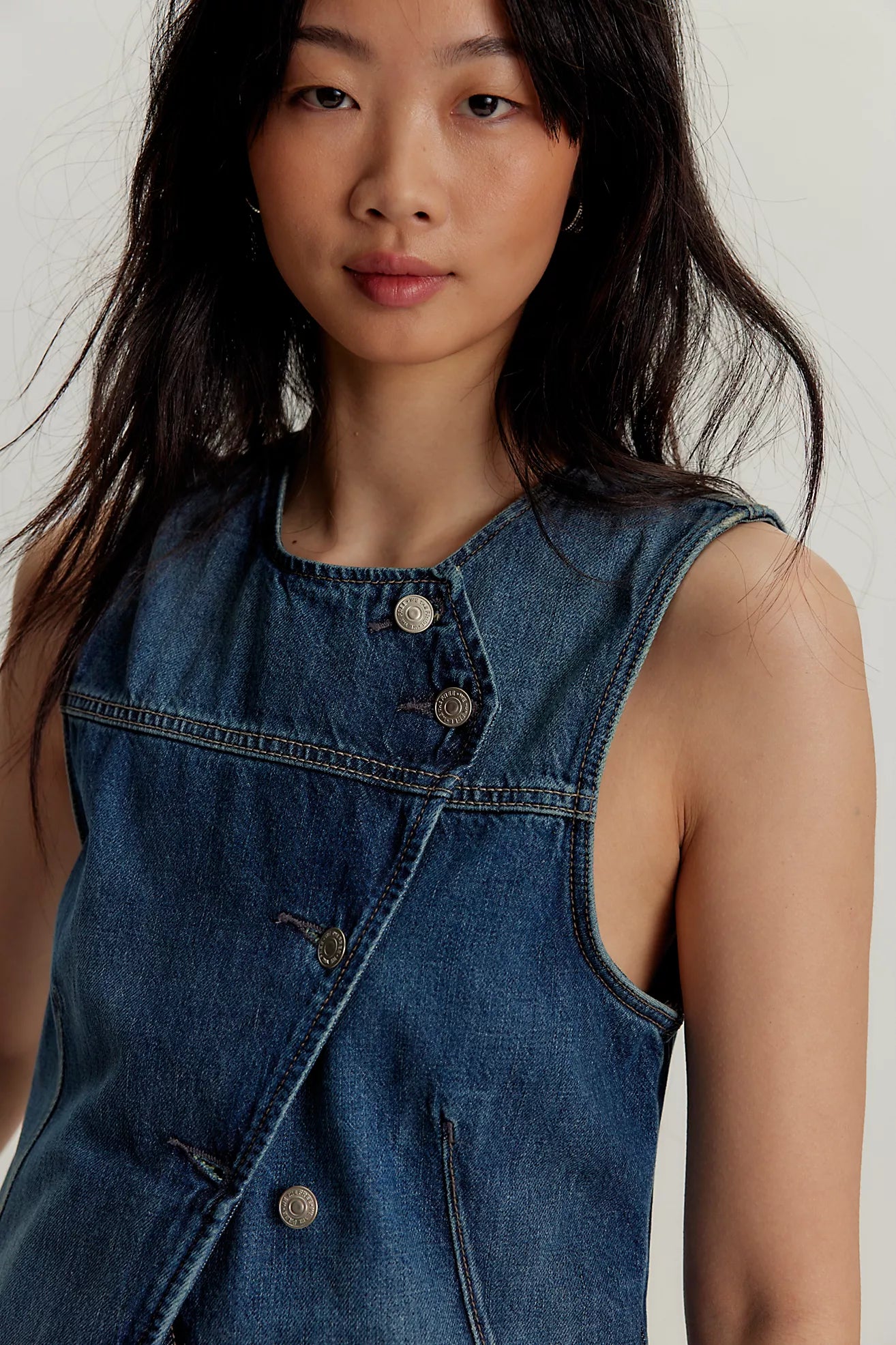 We The Free Maris Denim Vest