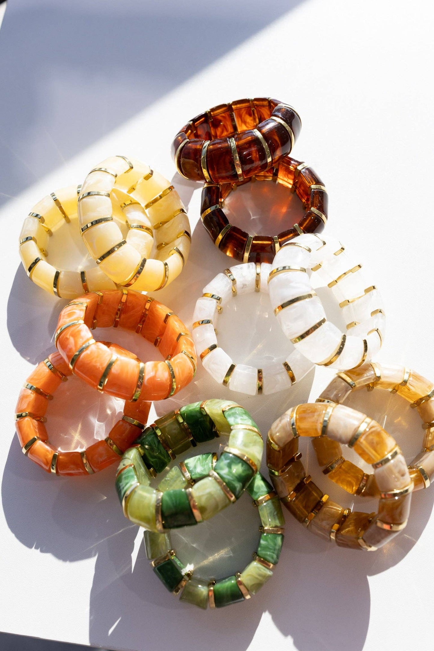 Bibi Stretch Bracelet - Green