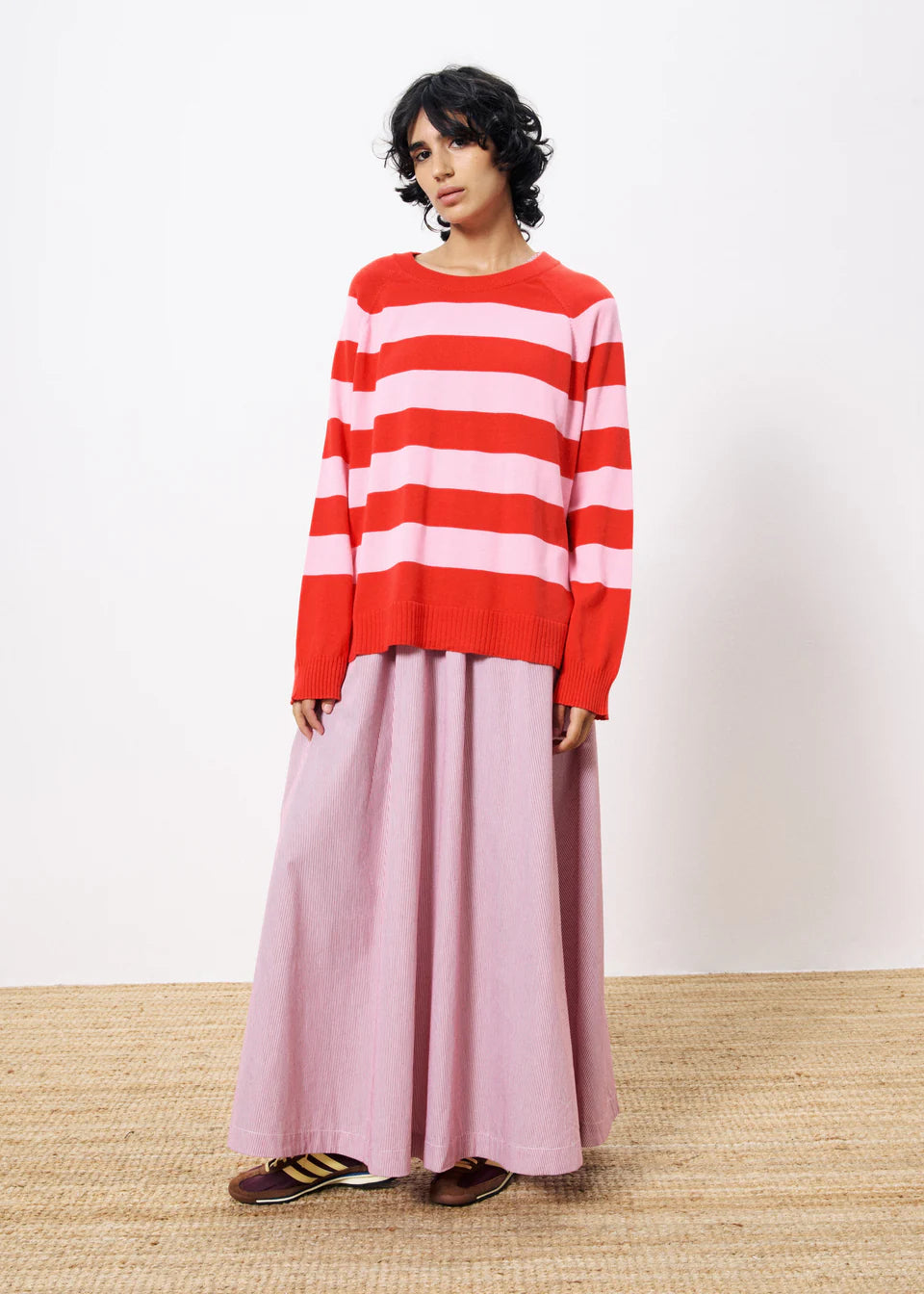 Pull Carmelle Rouge
