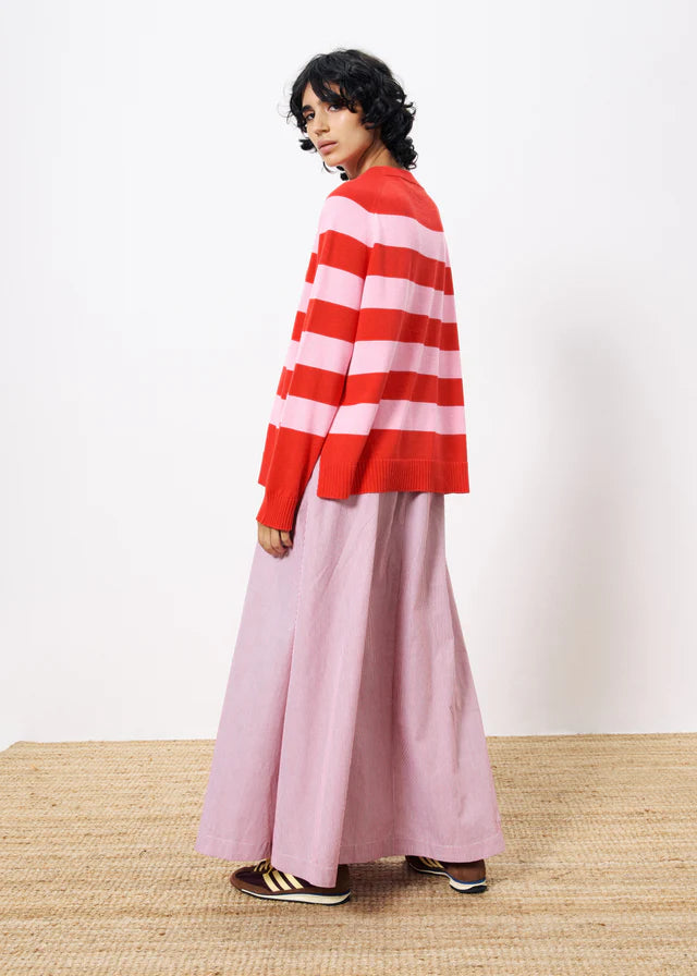 Pull Carmelle Rouge