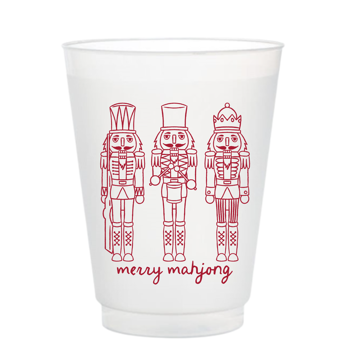 Nut CRAK er Season Frosted Cups