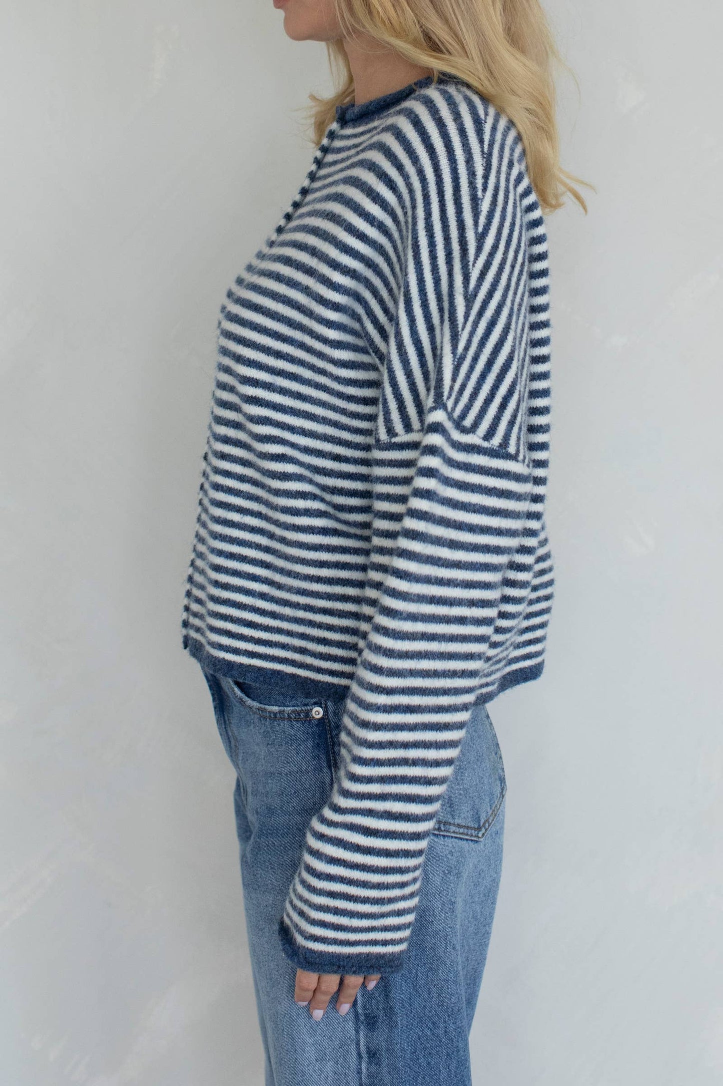 Piper Cardigan - Mini Striped