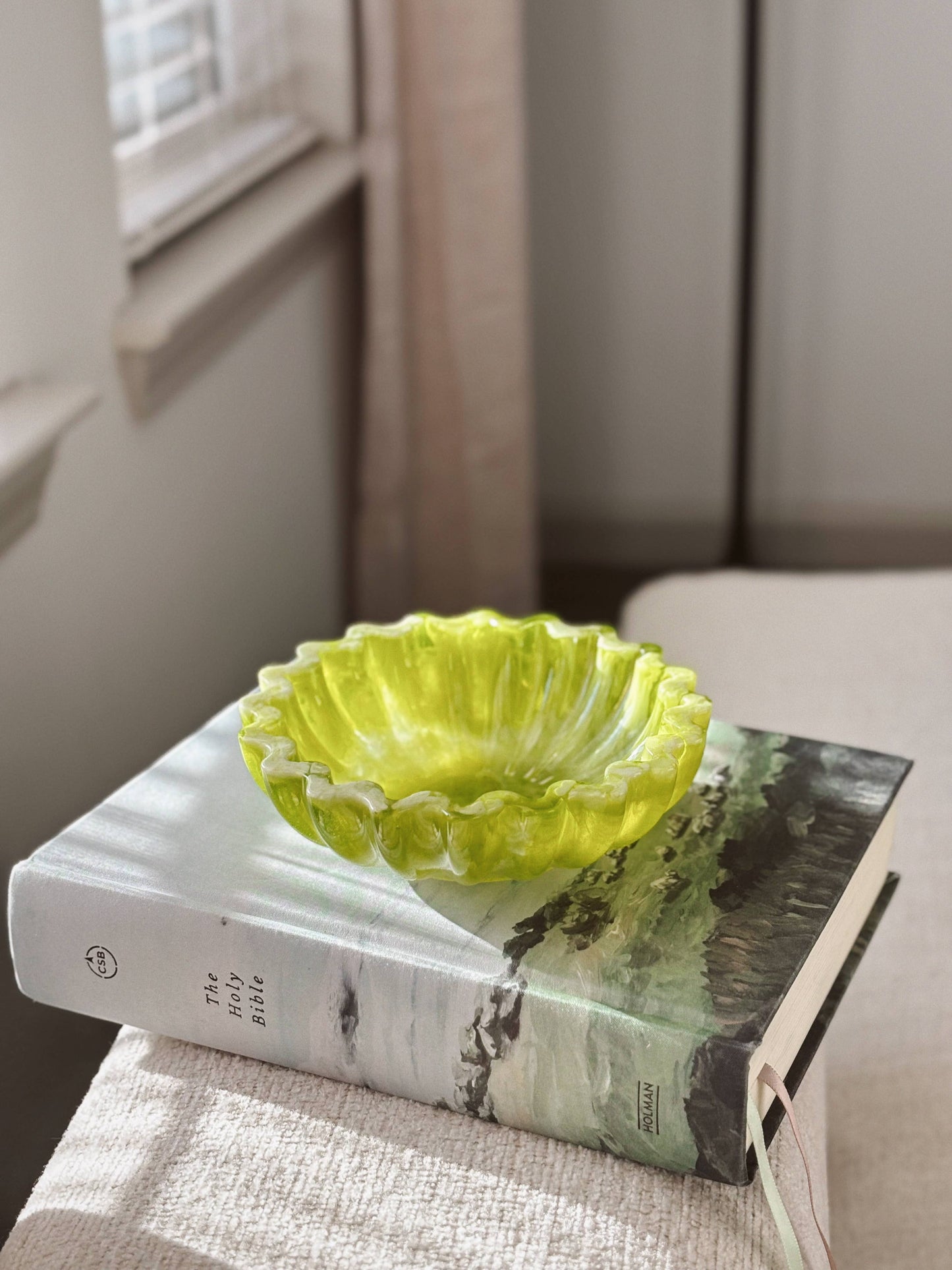 Clari Sculpted Handmade Decorative Bowl - Trinkets, Gifting