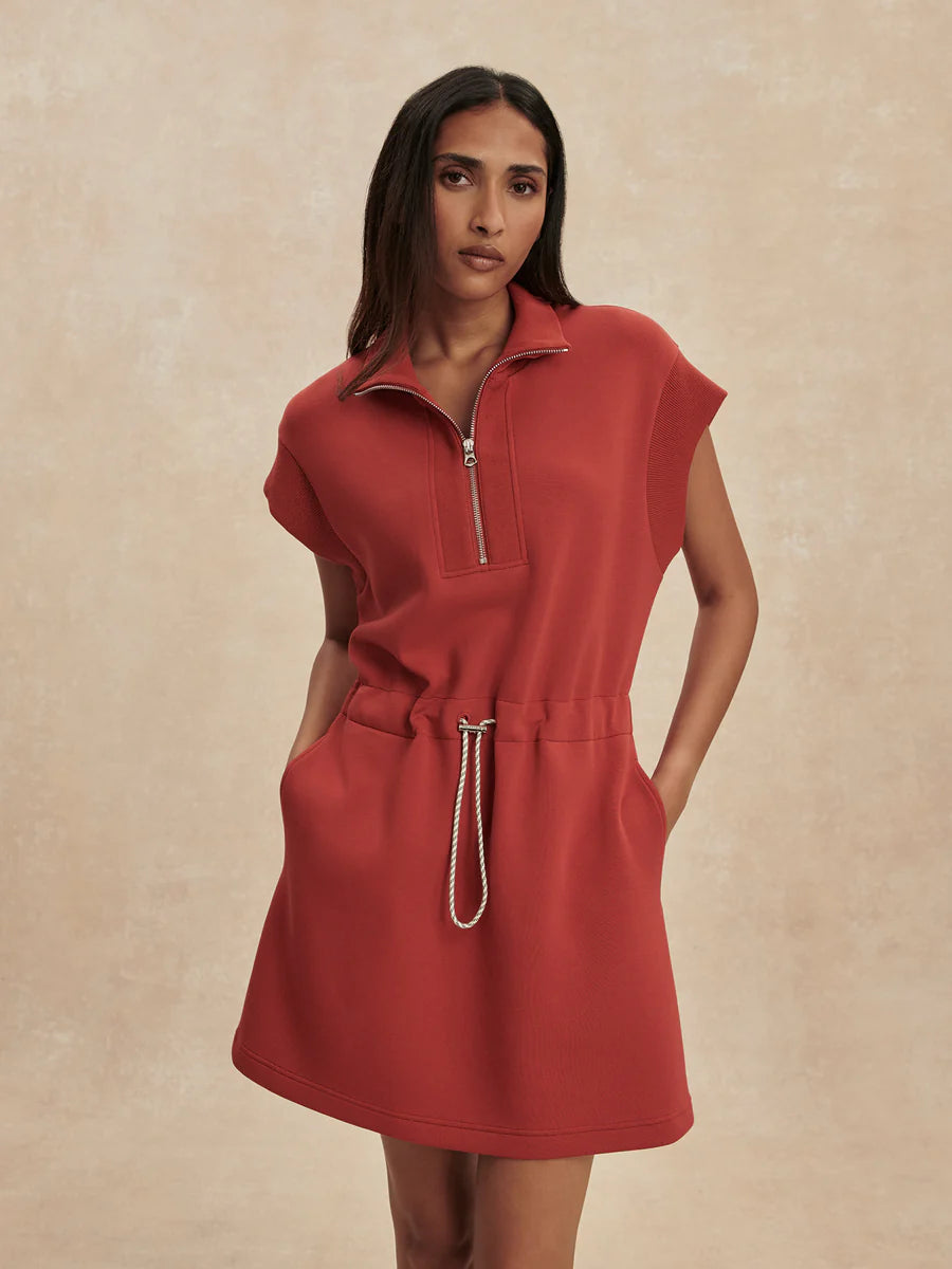 Avaya Half-Zip Dress