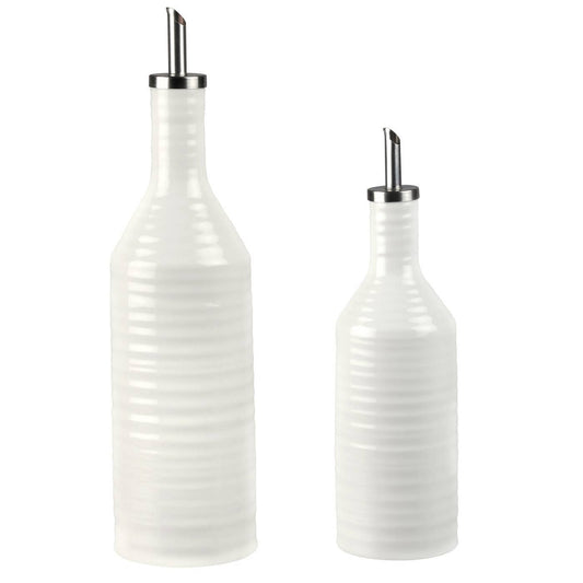 Sophie Conran White Oil and Vinegar Drizzler S