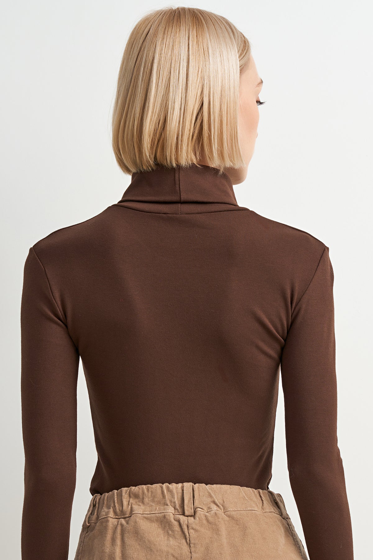 Brown Turtleneck