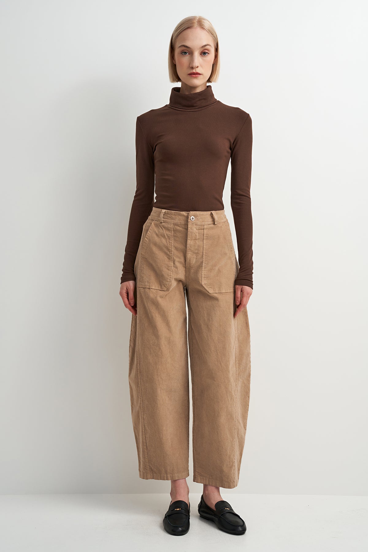 Brown Turtleneck