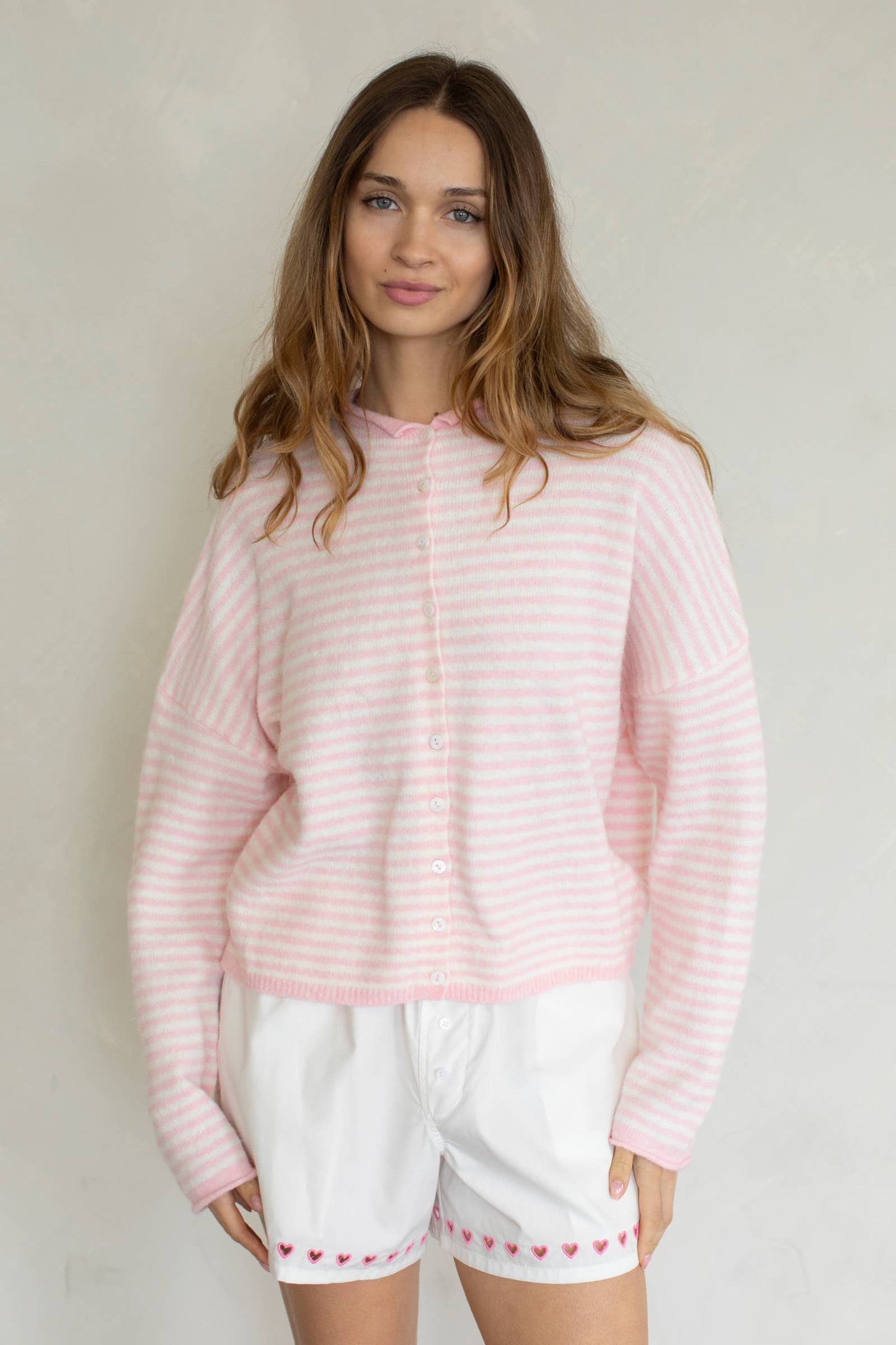 Piper Cardigan - Mini Striped