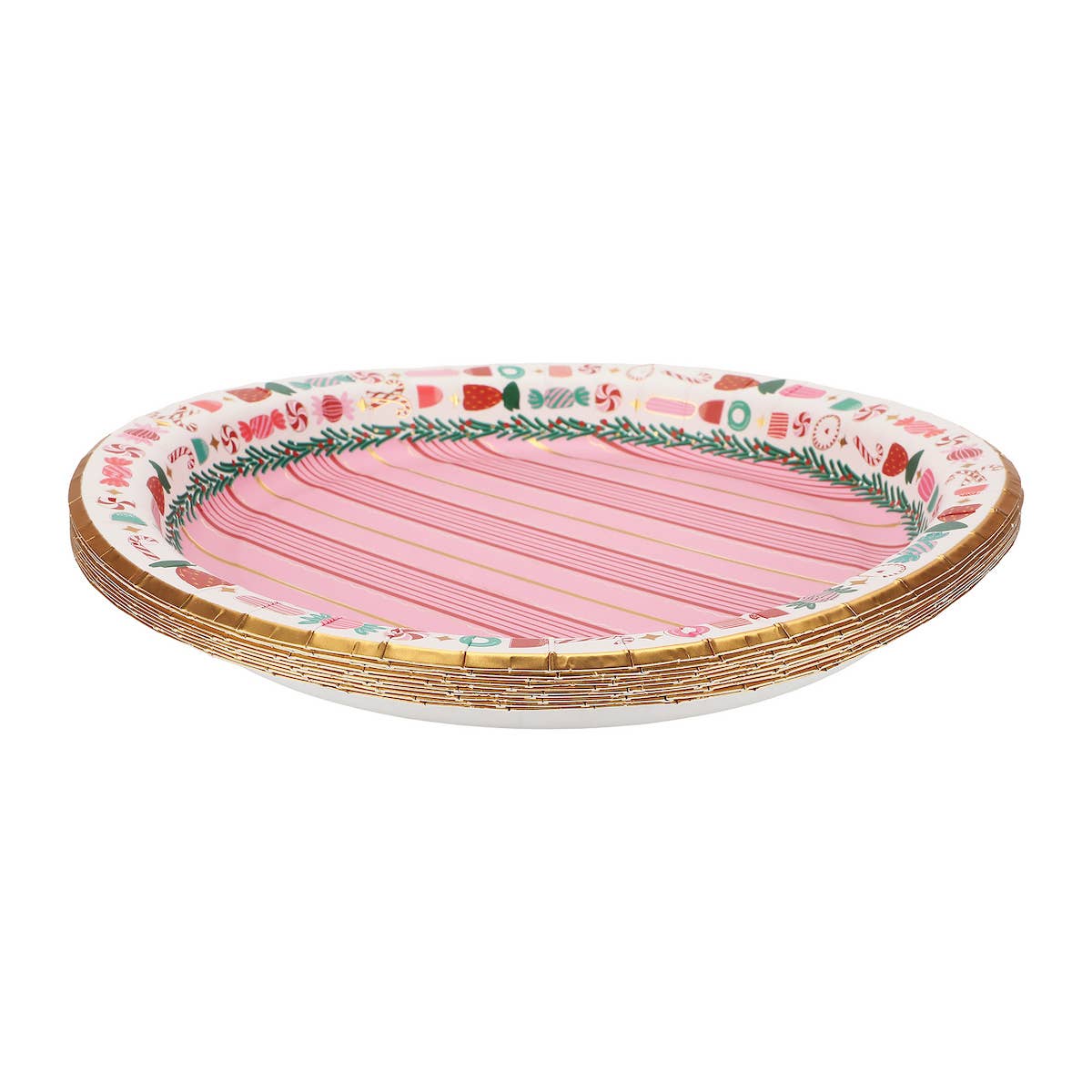 Peppermint Party Dinner Plate