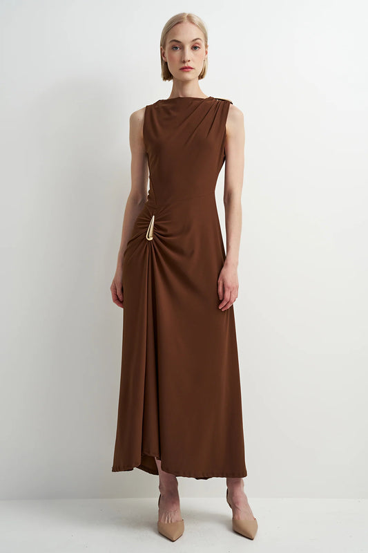 Blythe Dress | Brown