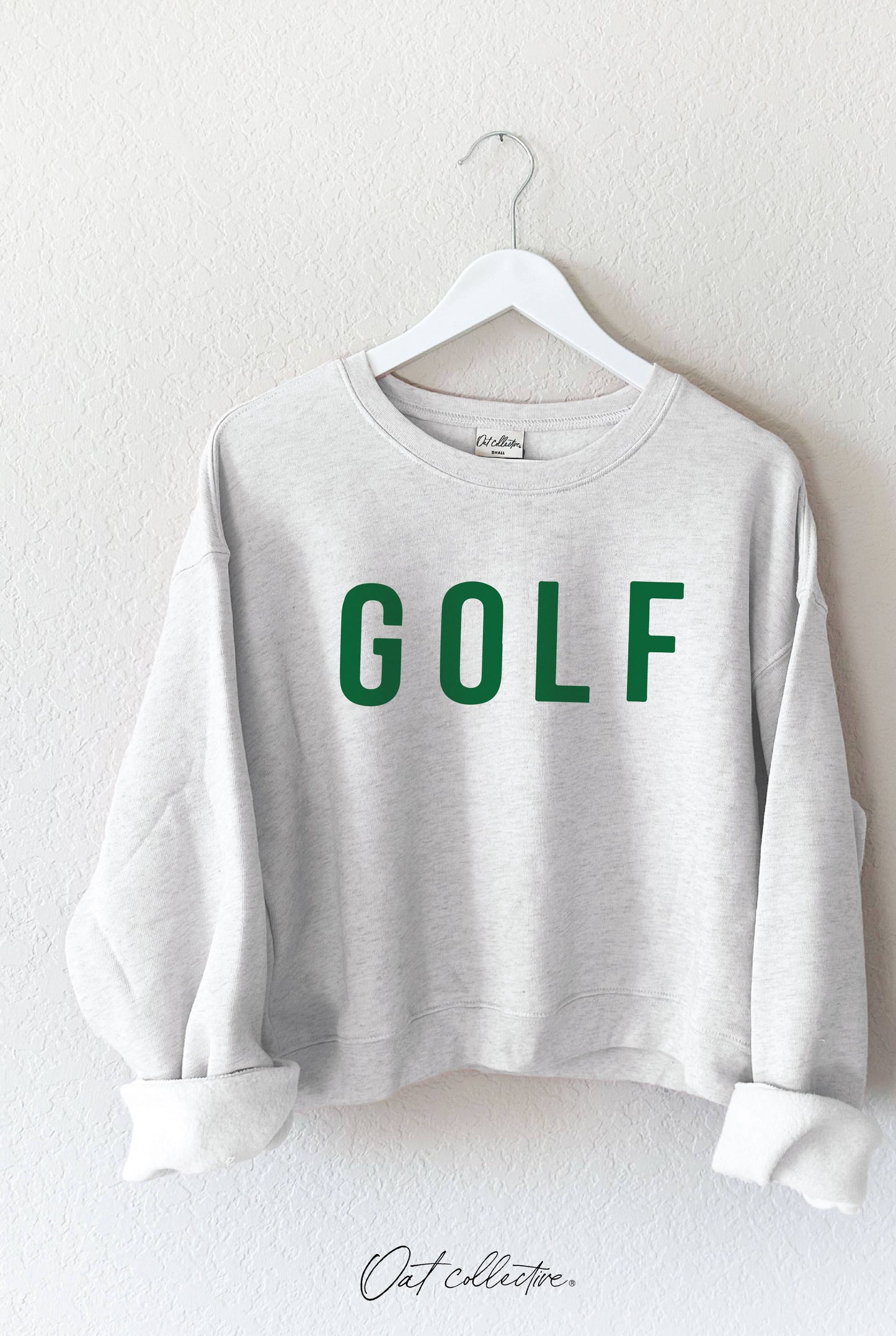 GOLF Cropped Graphic Fleece Pullover