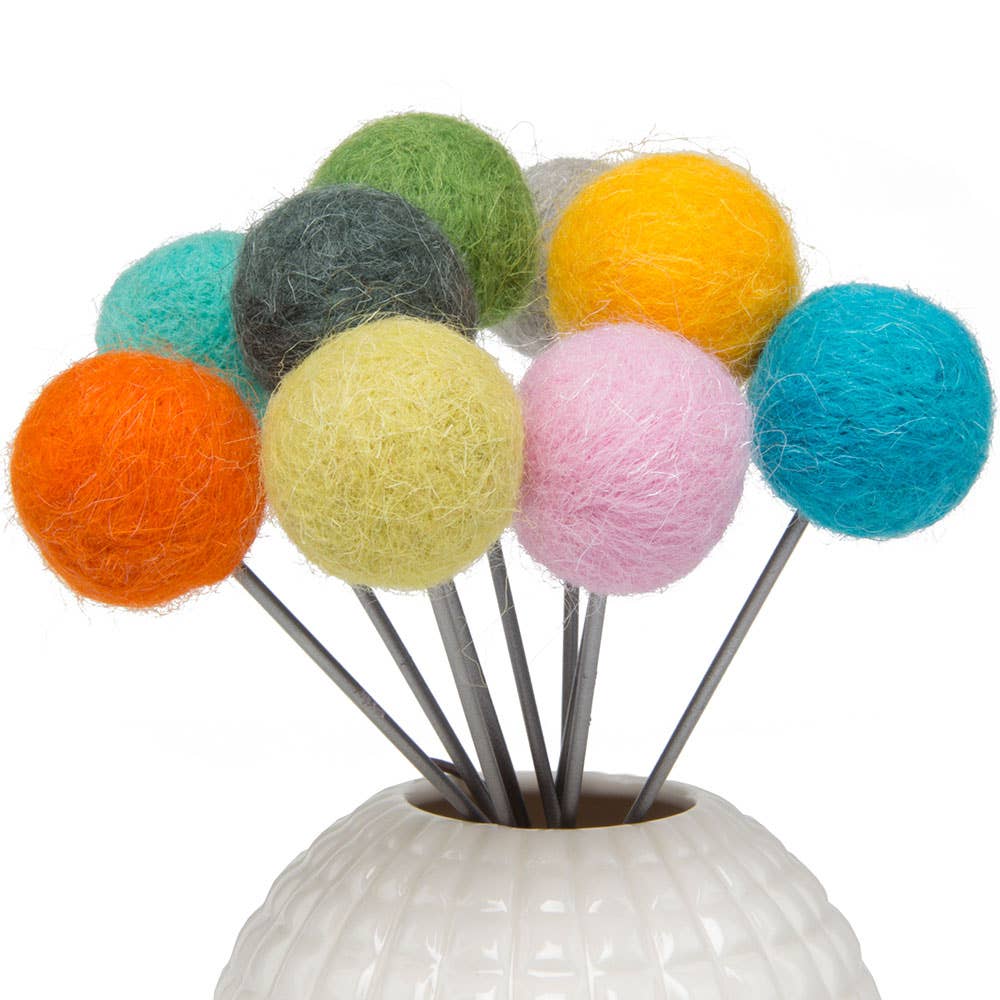 Blomma Faux Fake Flowers Kit for Pooley Vase - 96 pieces