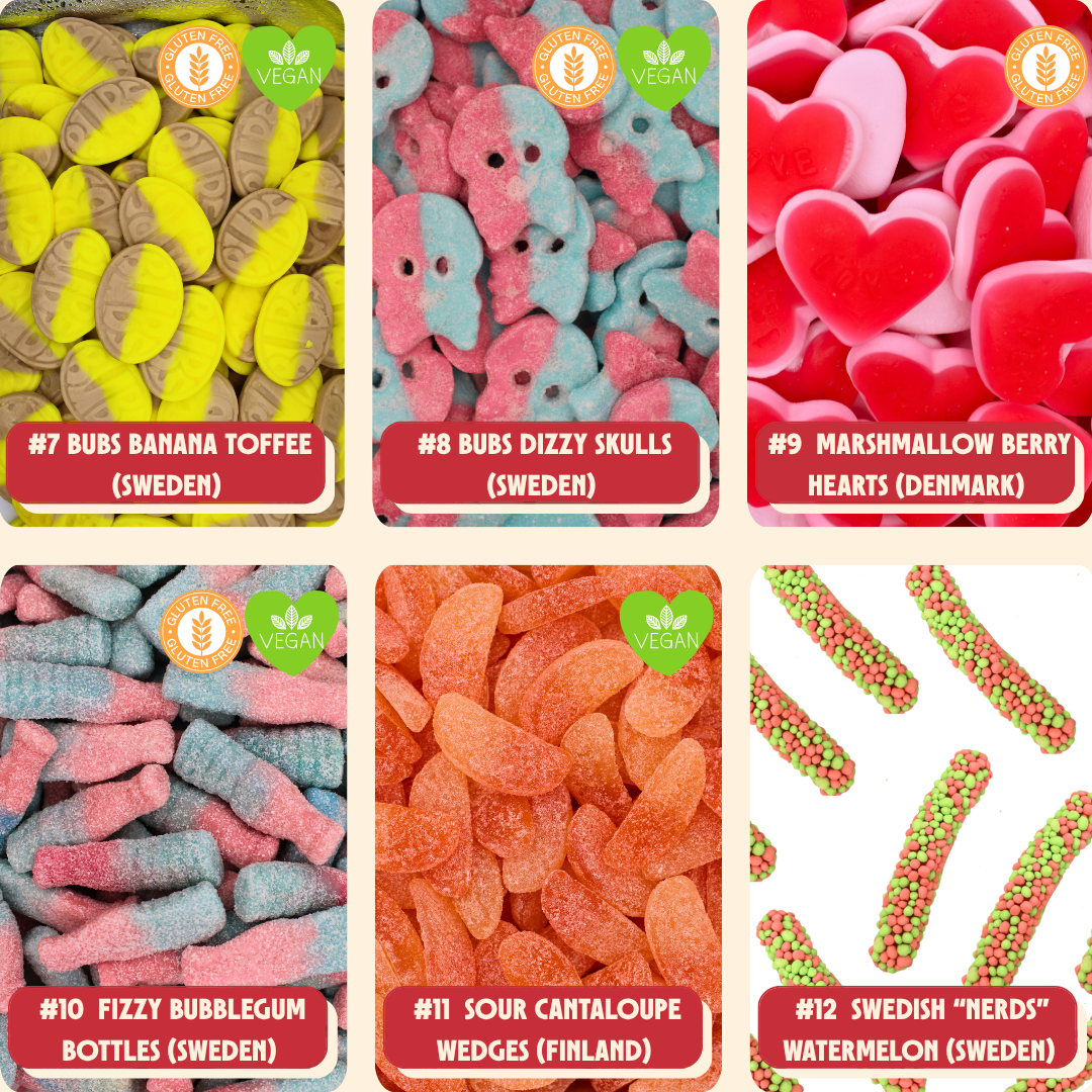 Customize your Store's Candy Selection with Stock Boy Candy!