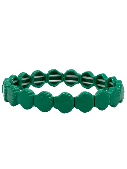 Colored Seashell Bracelet