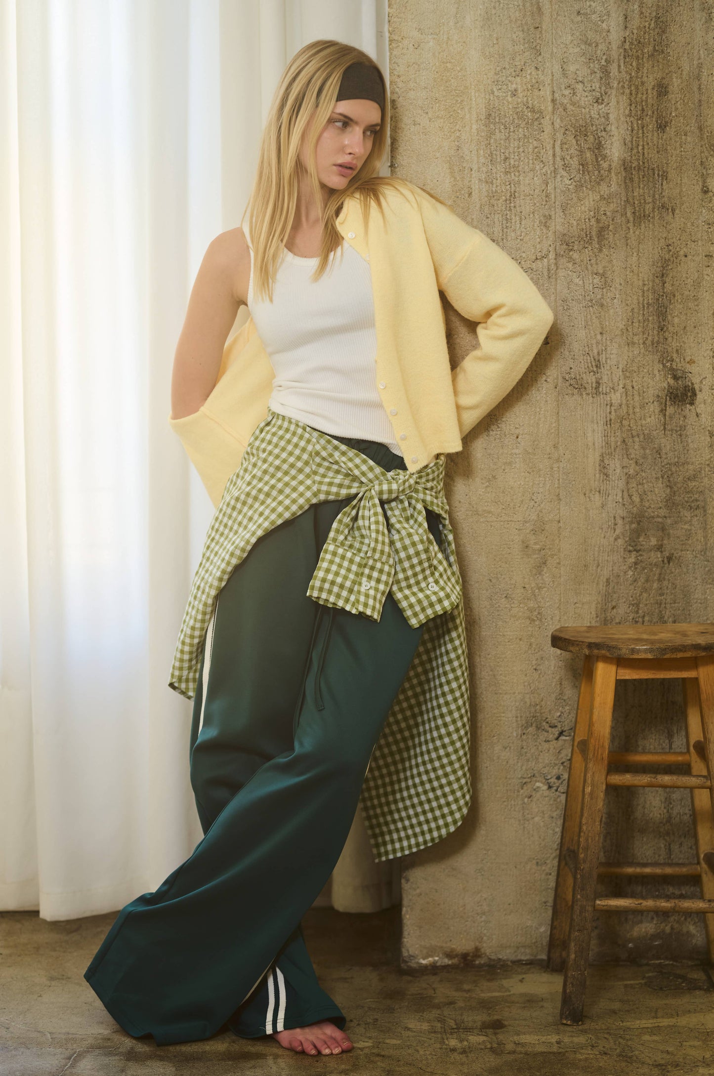 Essential Button Down Cardigan Top