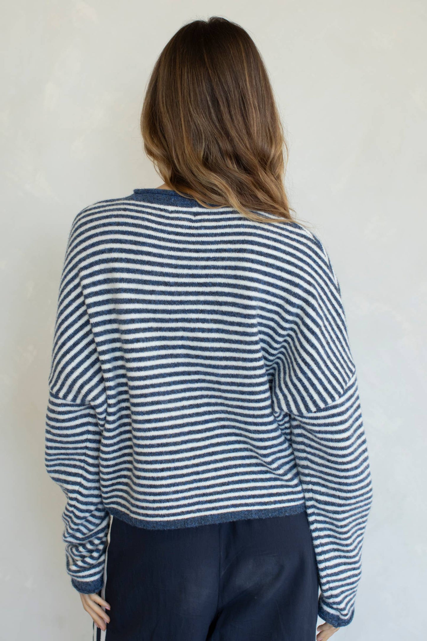 Piper Cardigan - Mini Striped