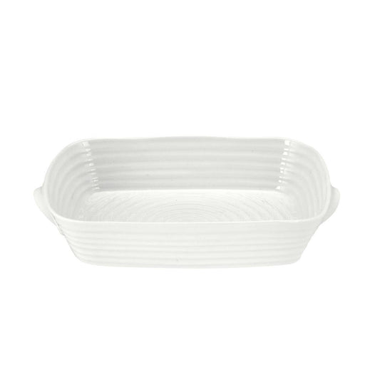 Sophie Conran White Small Handled Rectangular Roasting Dish
