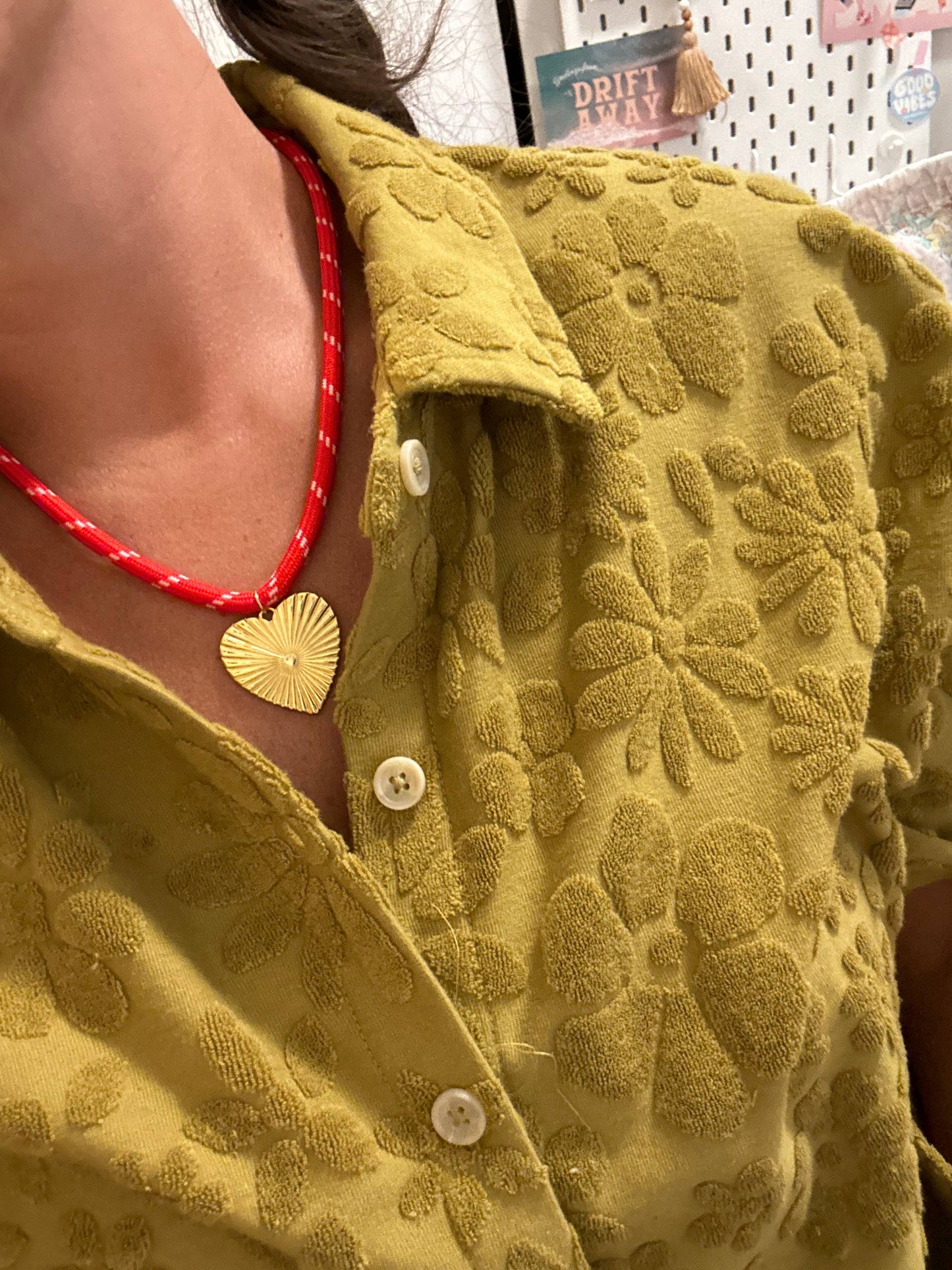 Venice Heart Rope Necklace