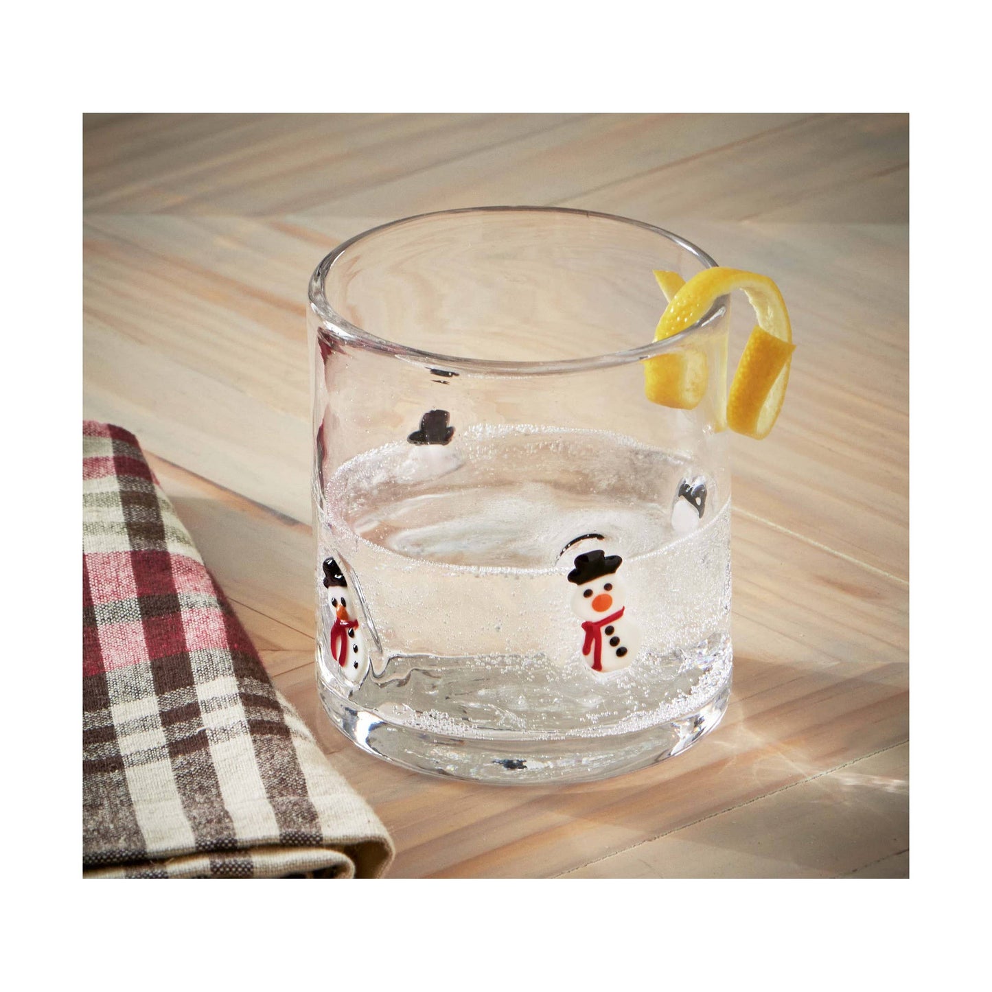 Snowman Glass