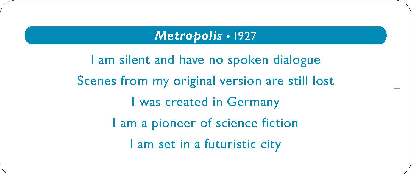 What Movie Am I? Guessing Game