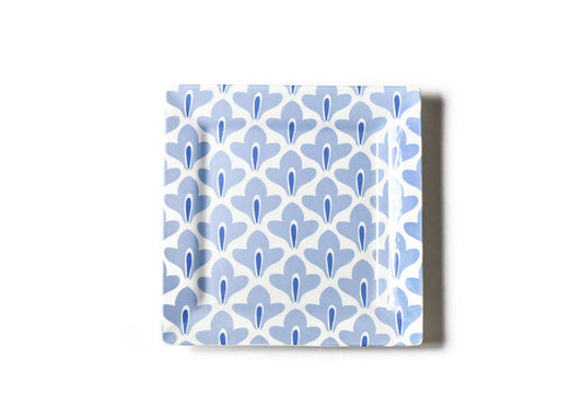 Iris Blue Sprout Square Platter