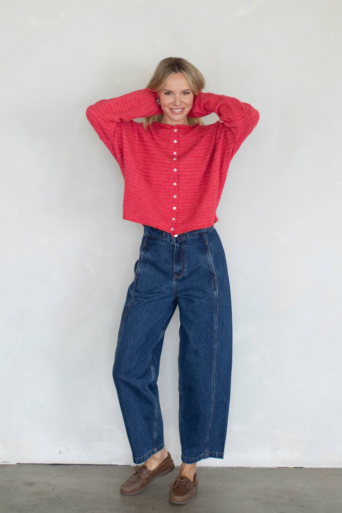 Piper Cardigan - Mini Striped