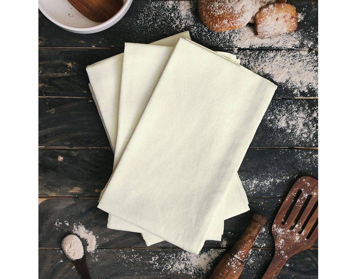 Flour Sack Towels, Tea Towels 27"x27". Premium Quality