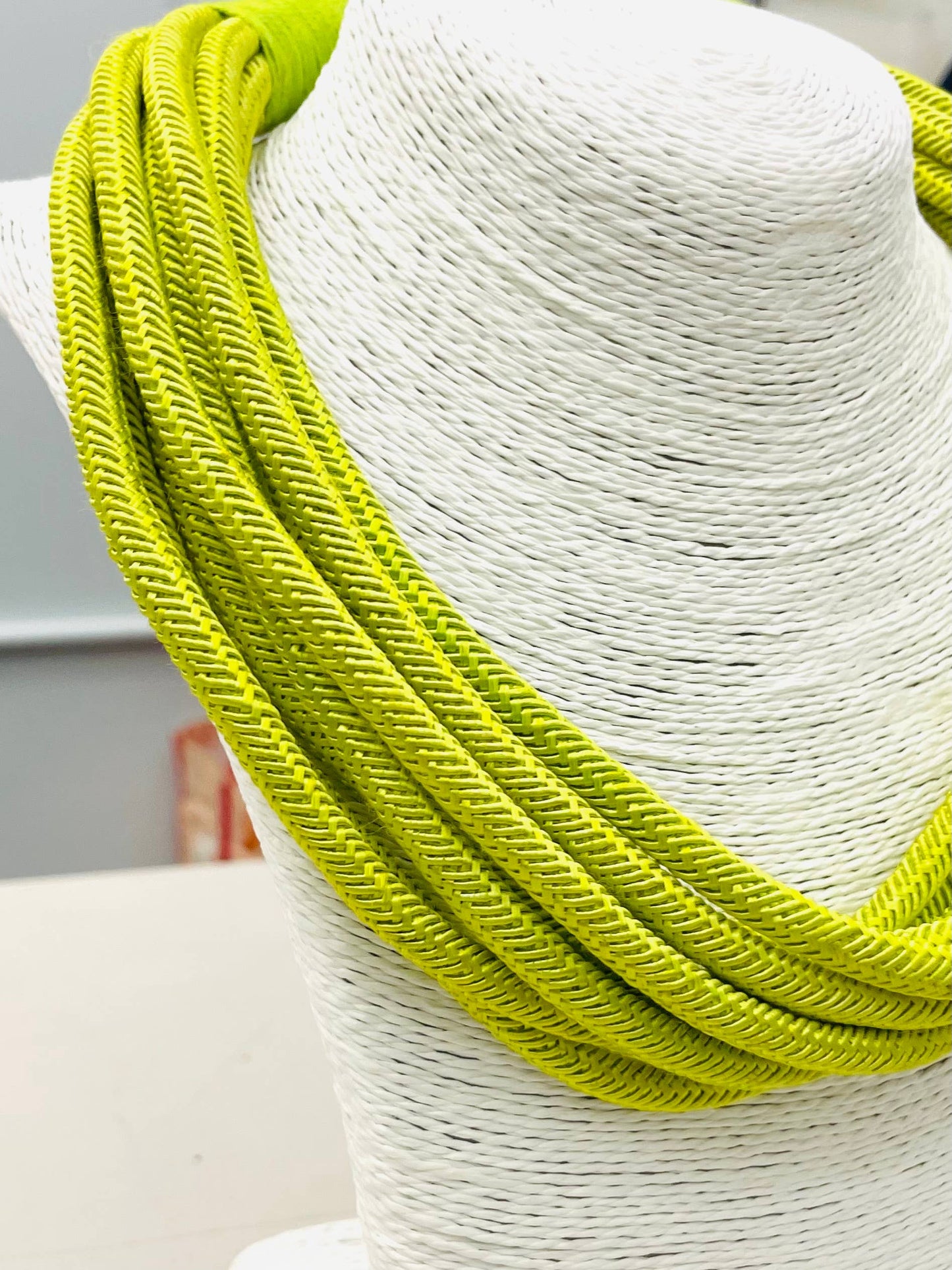 "Original" Slub 8-Strand Necklace (citrus) NK182